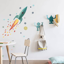 Load image into Gallery viewer, Rocket &amp; Stars Decal
